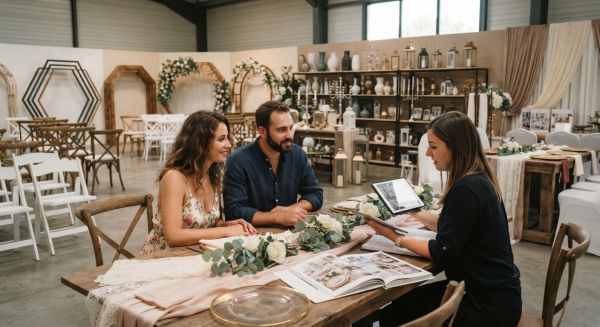 5 raisons de choisir la location pour votre décoration de mariage