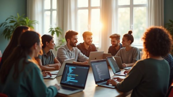 Rencontrer et échanger au sein d'une communauté entrepreneur en ligne