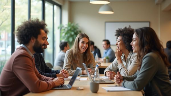 Rencontrer et échanger au sein d'une communauté entrepreneur en ligne